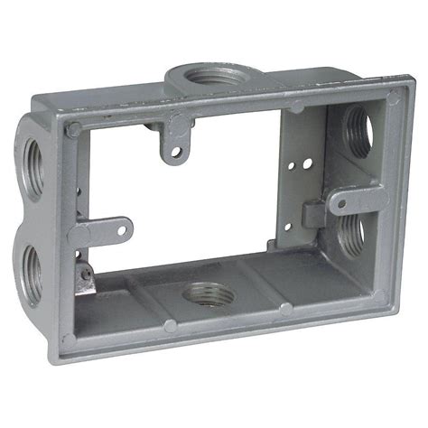 circular 3 outdoor electrical box extender|single gang outlet box extender.